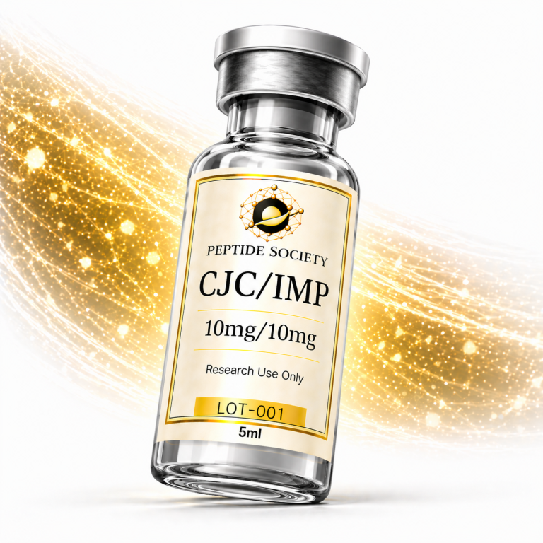 CJC-1295 + Ipamorelin 10mg — research peptide vial